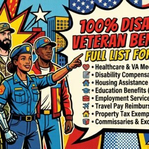 100 Disabled Veteran Benefits: Full List for 2026