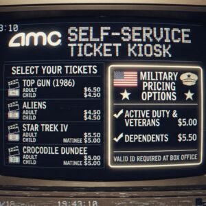 AMC Theatres ID required veterans discount