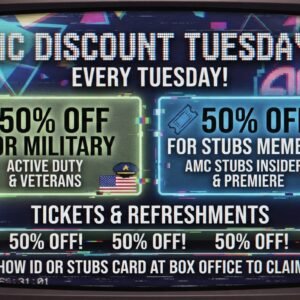 AMC Theatres veterans discount Tuesday