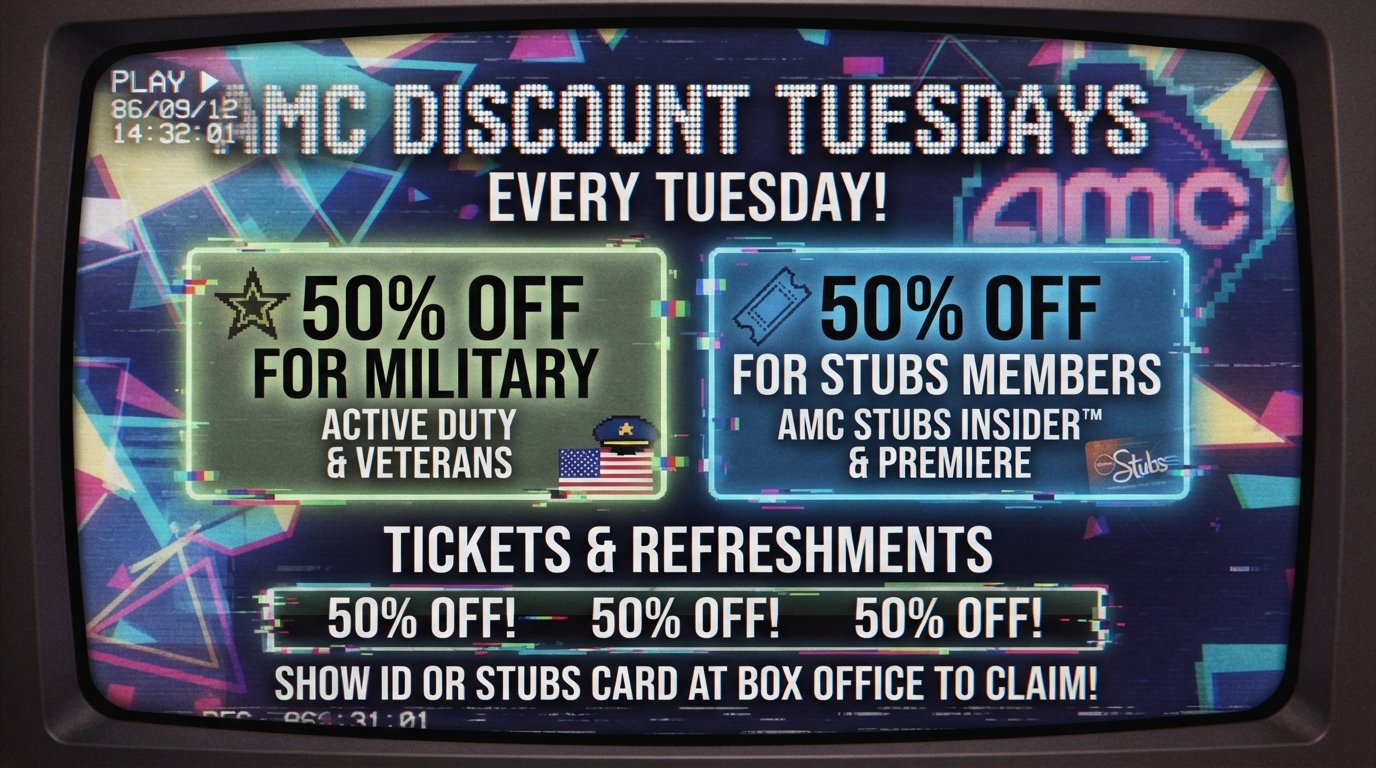 AMC Theatres veterans discount Tuesday