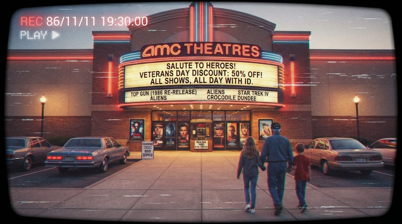 AMC Veterans Day free movie 2026