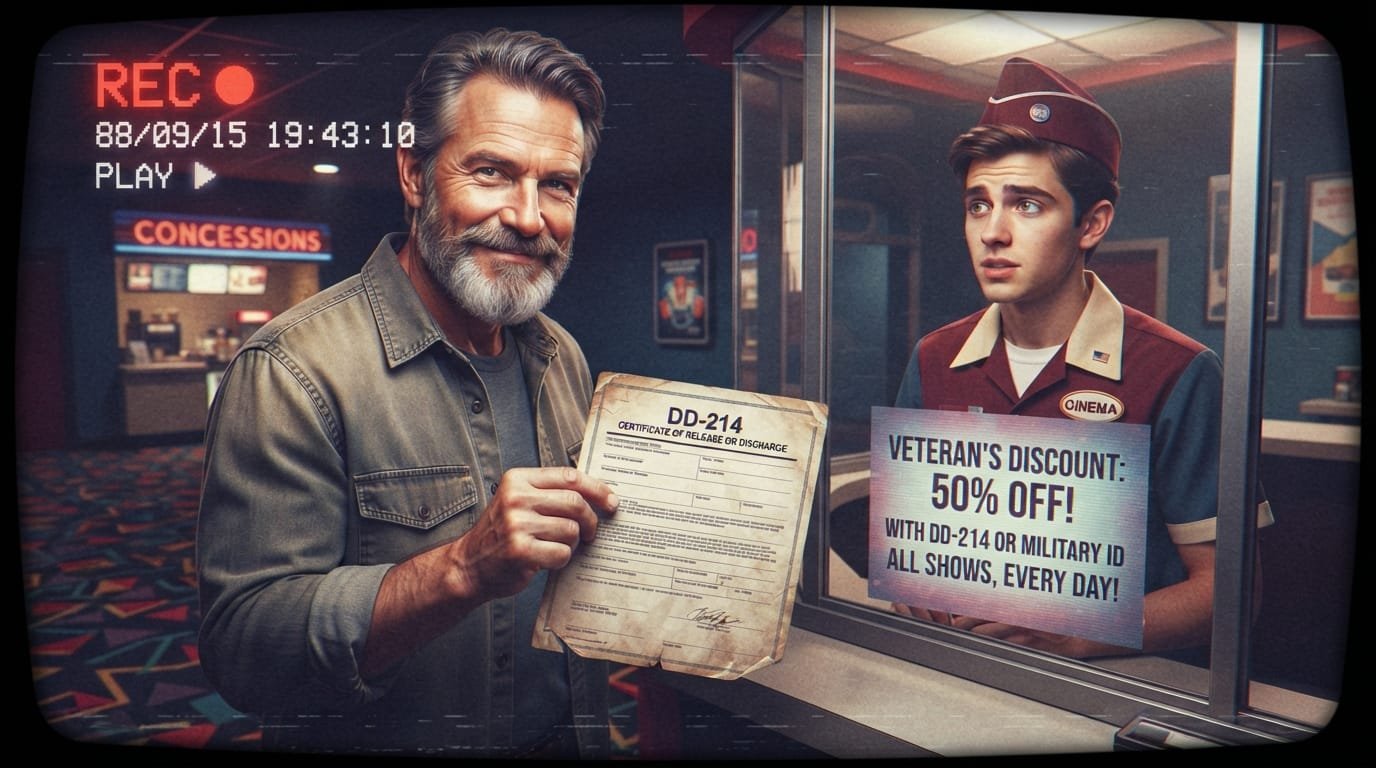 AMC military discount every day