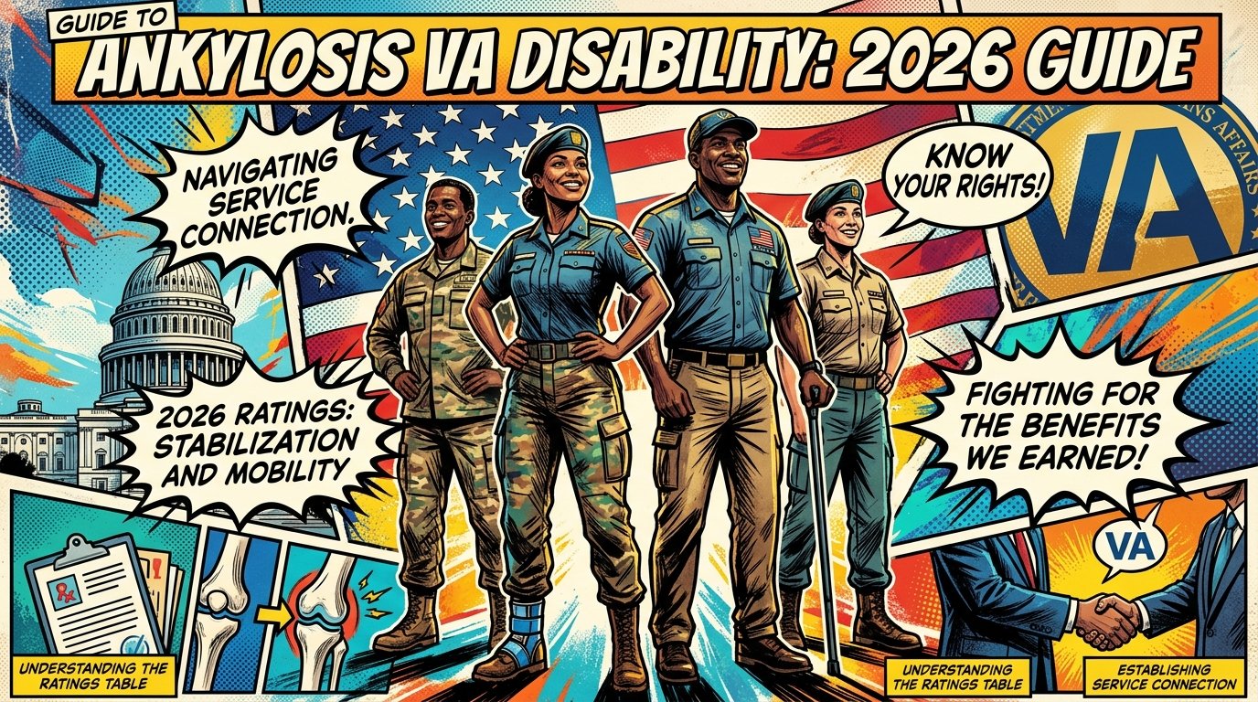 Ankylosis VA Disability: 2026 Ratings & Service Connection Guide