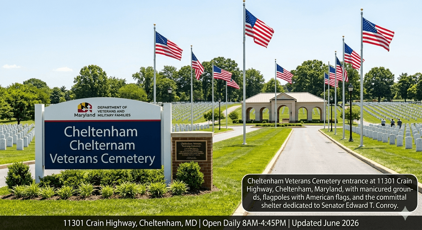 Cheltenham Veterans Cemetery 2026