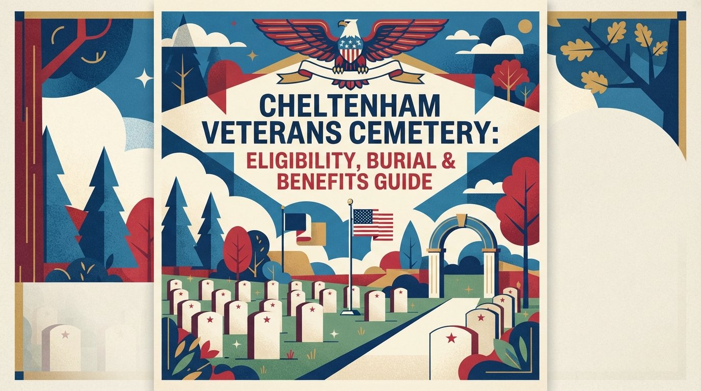 Cheltenham Veterans Cemetery: Eligibility, Burial & Benefits Guide