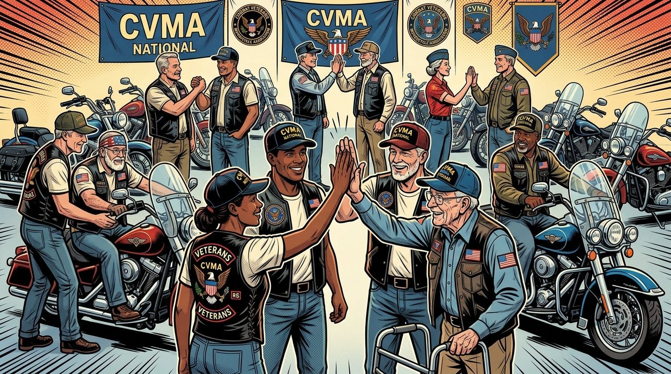 Combat Veterans Motorcycle Association national website