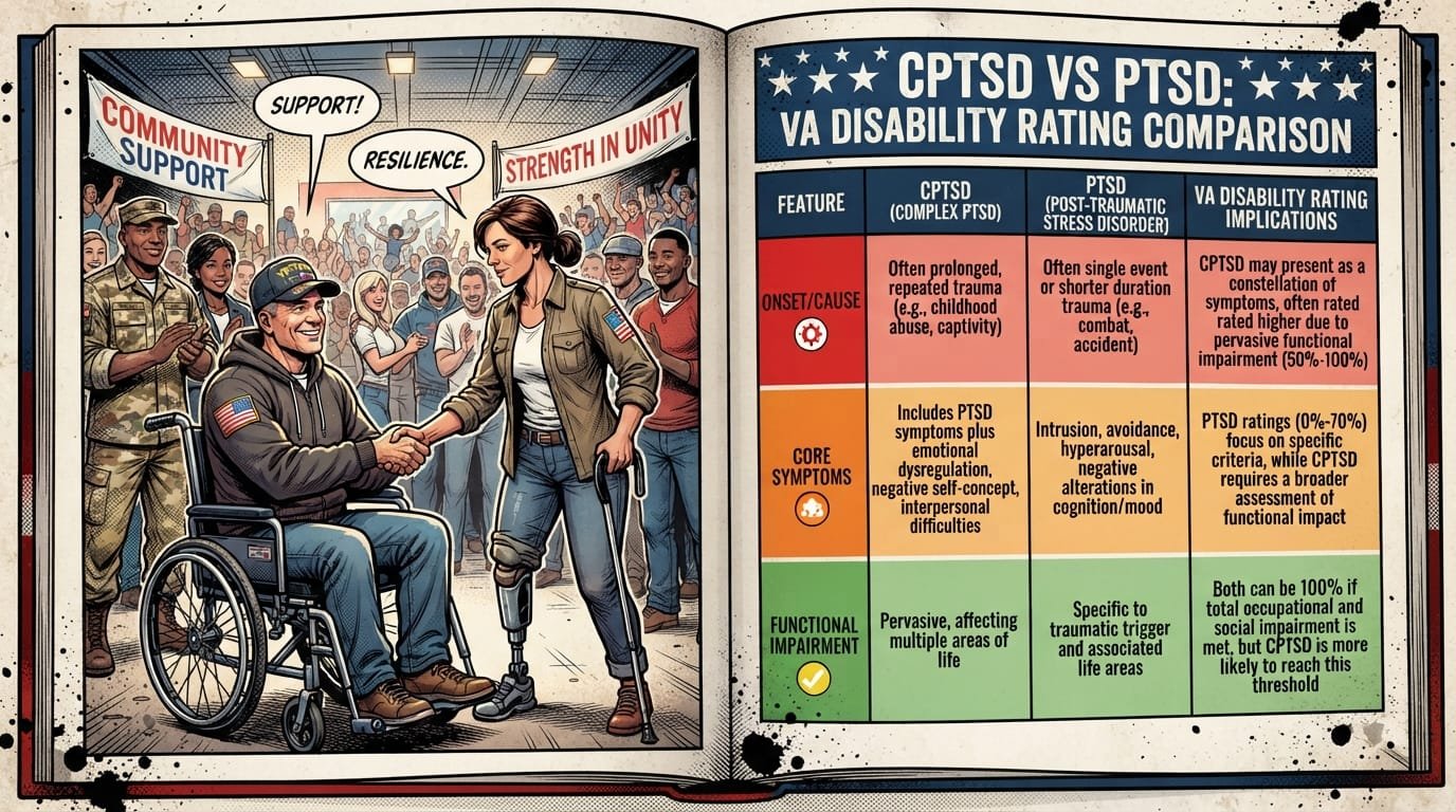 Complex PTSD VA benefits