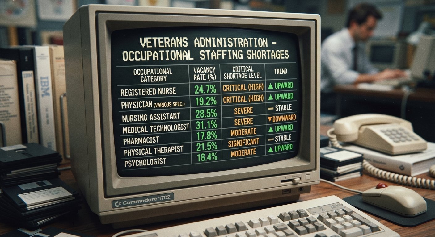Department of Veterans Affairs staffing report today