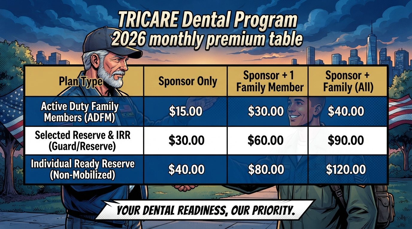 Does TRICARE cover dental