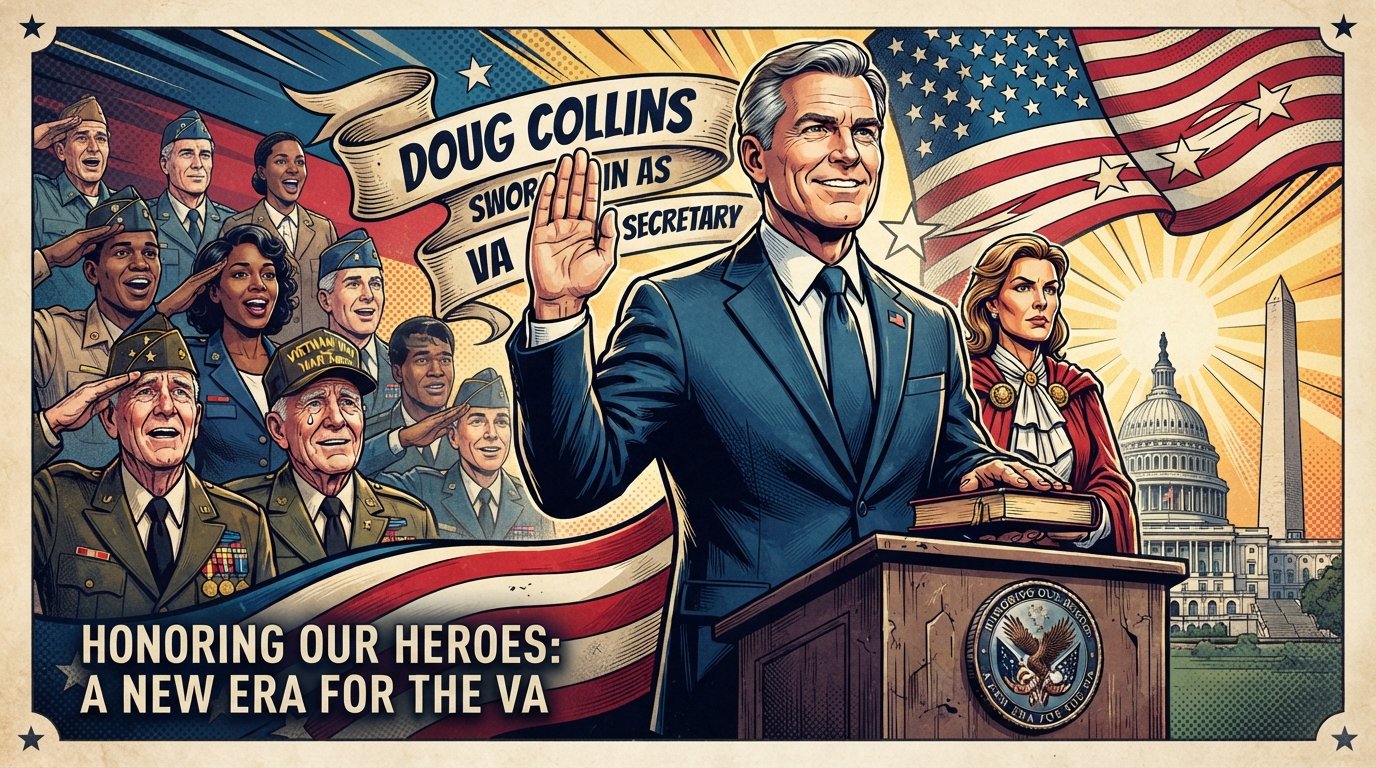 Doug Collins swearing-in ceremony as VA Secretary