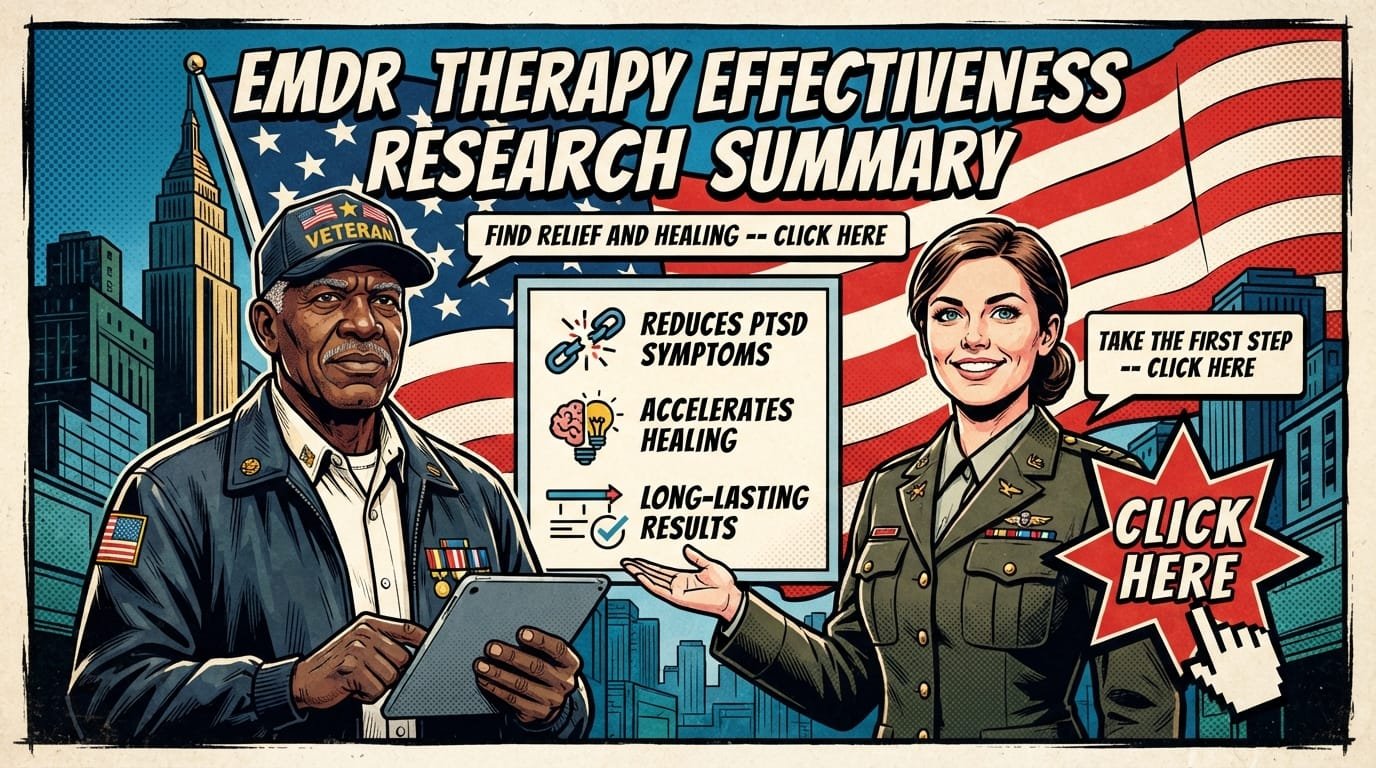 EMDR therapy effectiveness research summary