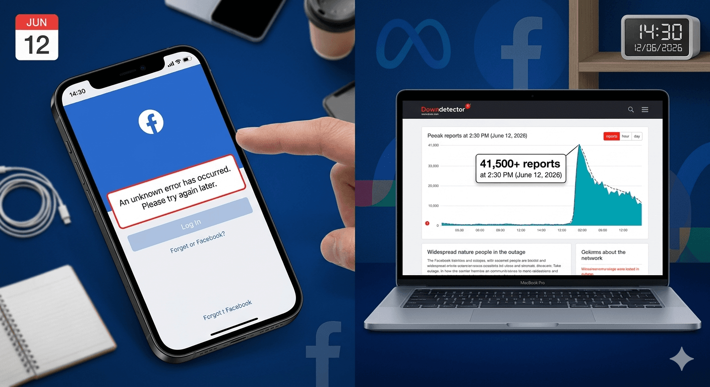 Facebook down