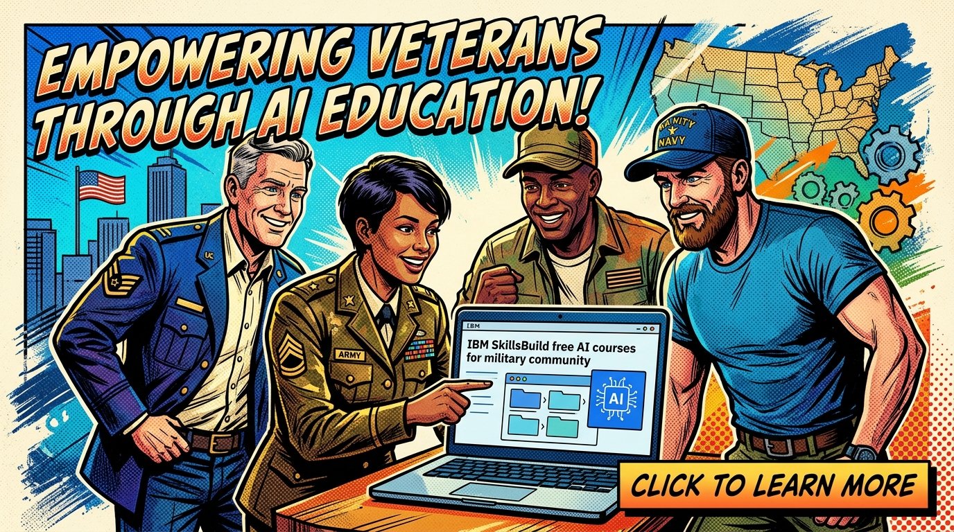 IBM SkillsBuild free AI courses for military community