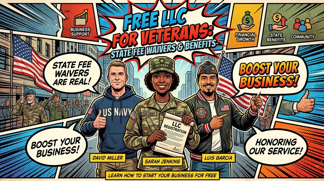 Free LLC for Veterans: State Fee Waivers & Benefits
