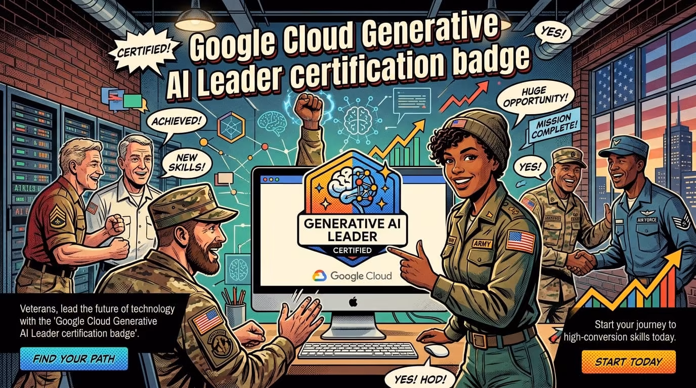 Google Cloud Generative AI Leader certification badge