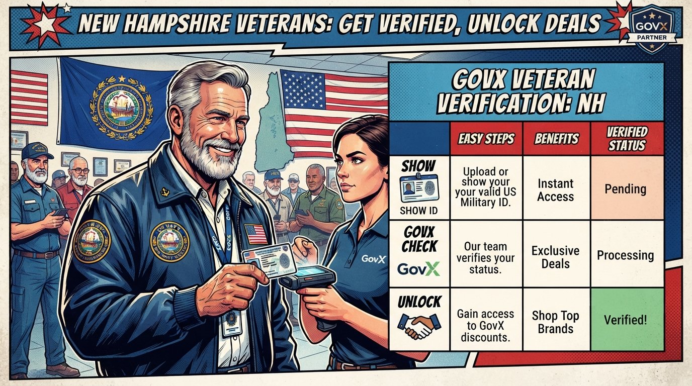 GovX military discount New Hampshire