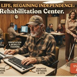 How many blind veterans are there in the United States