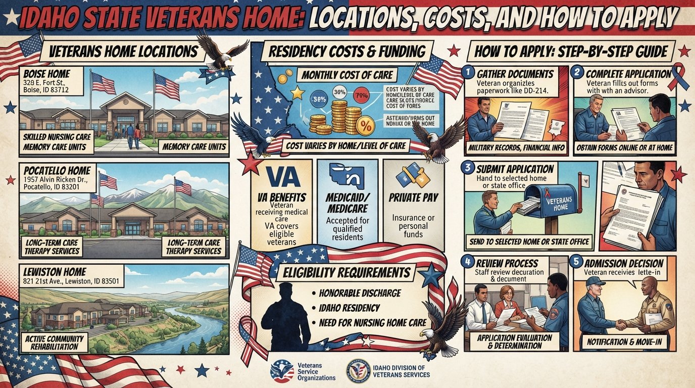 Idaho State Veterans Home: Locations, Costs, and How to Apply