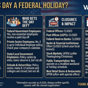 Is Veterans Day a Federal Holiday