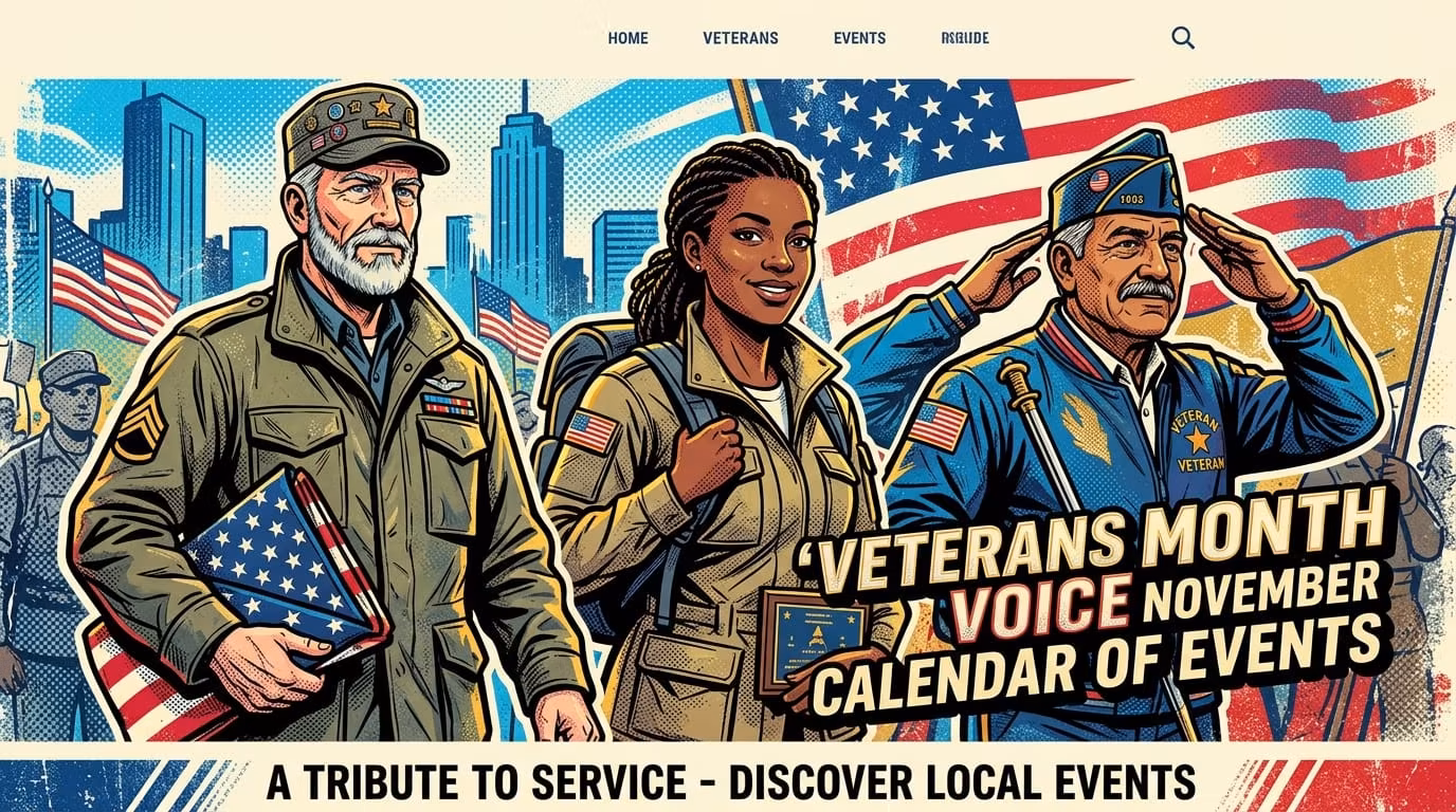 Veterans Month November calendar of events