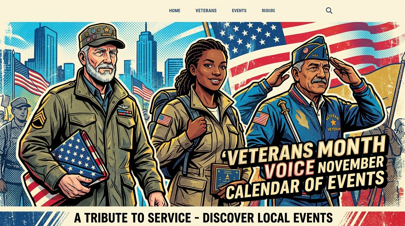 Veterans Month November calendar of events