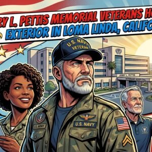 Jerry L. Pettis Memorial Veterans Hospital exterior in Loma Linda, California