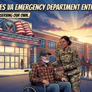 Louis Stokes VA emergency department entrance 24/7