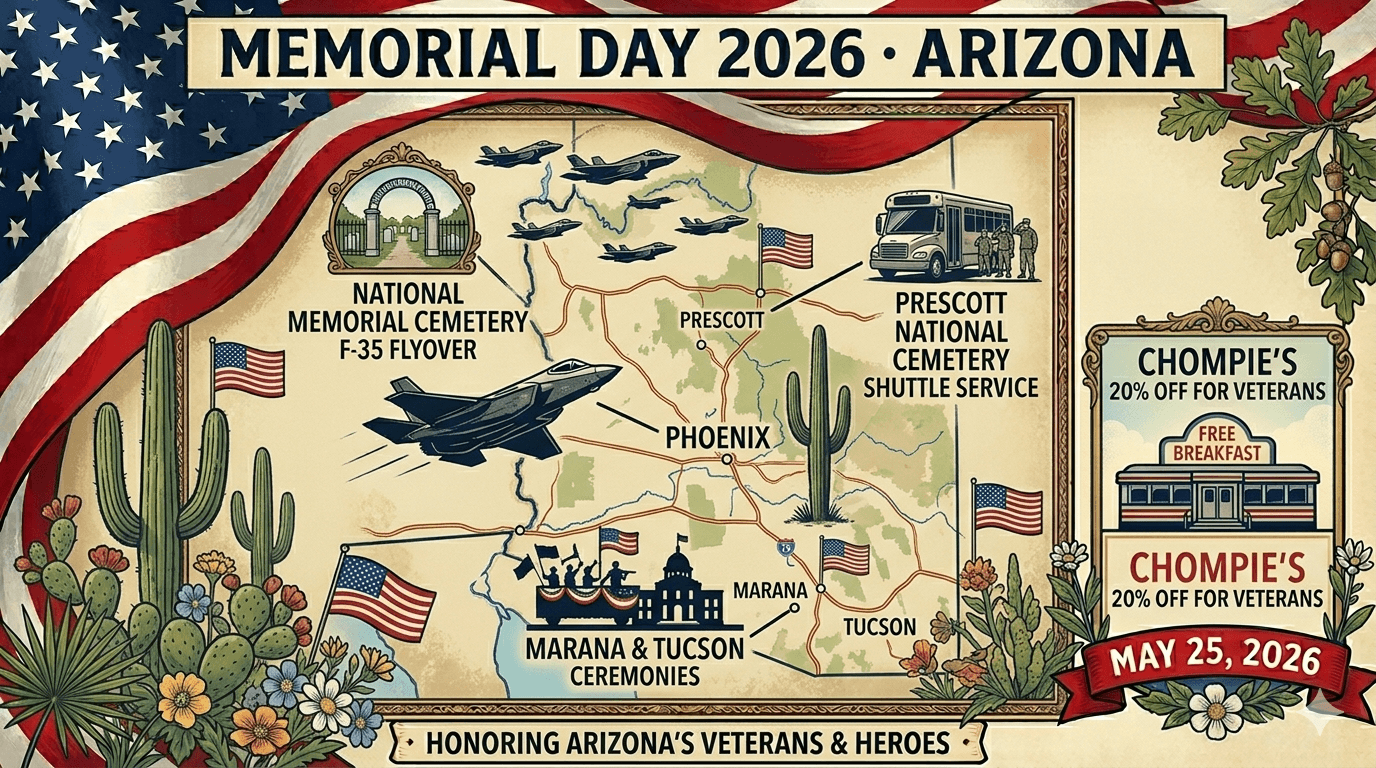 Memorial Day 2026 Arizona