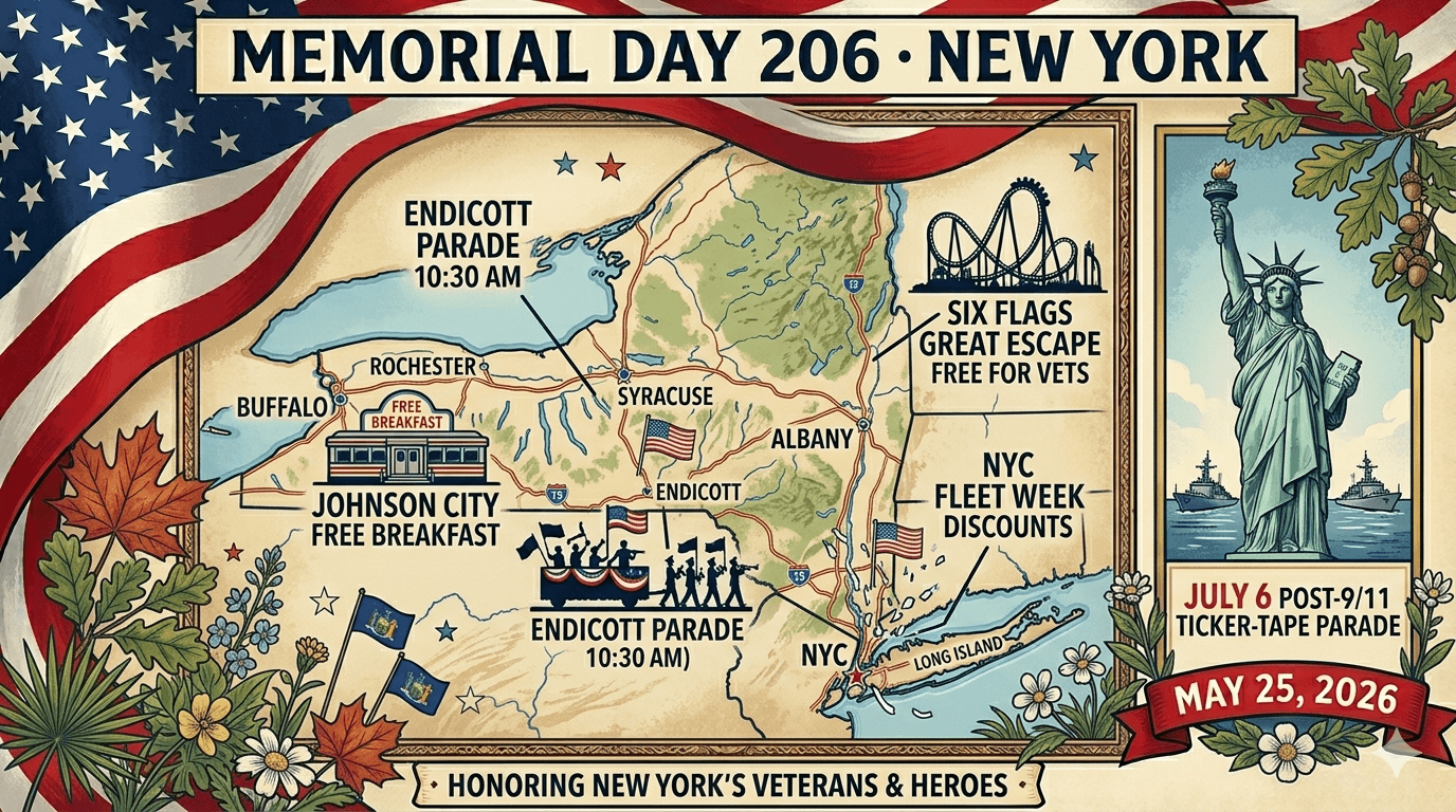 Memorial Day 2026 New York