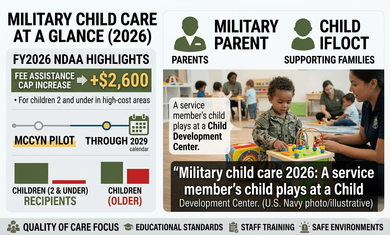 Military child care 2026