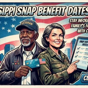 SNAP benefit deposit dates chart for Mississippi