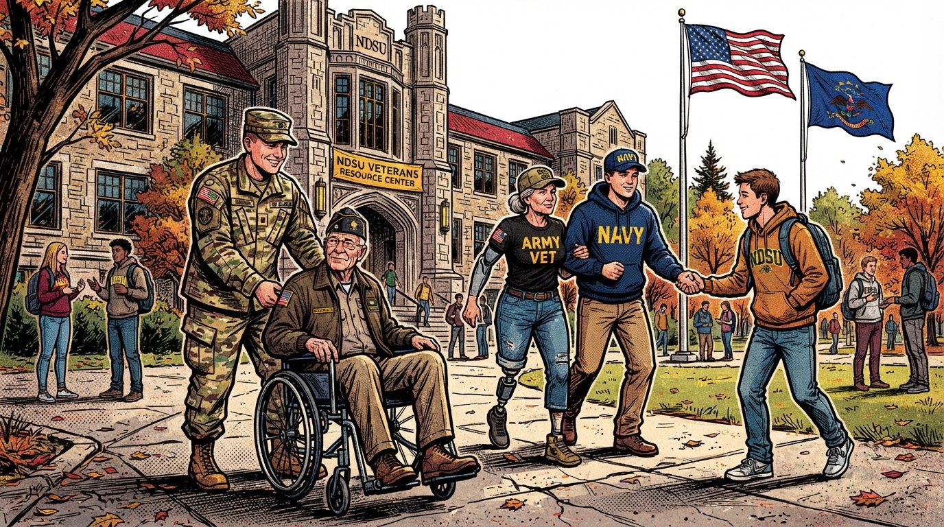 North Dakota veterans benefits