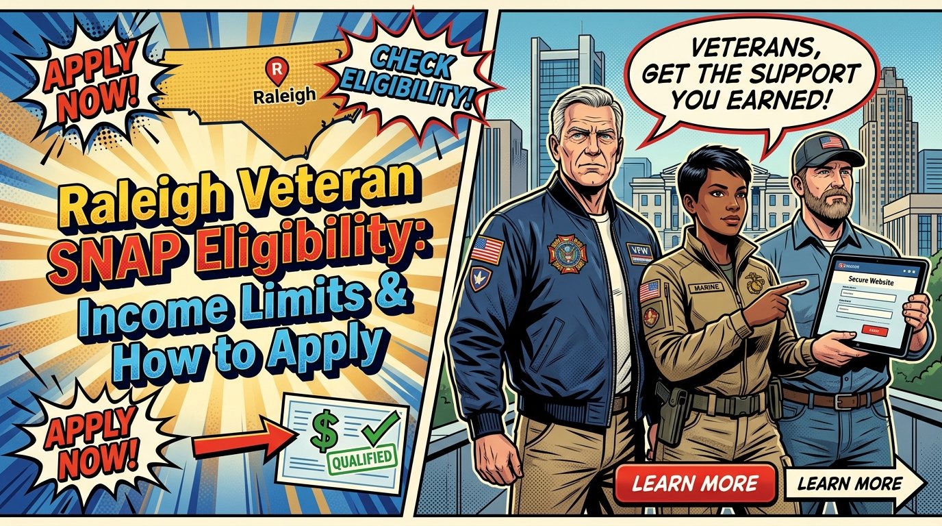 Raleigh Veteran SNAP Eligibility: Income Limits & How to Apply
