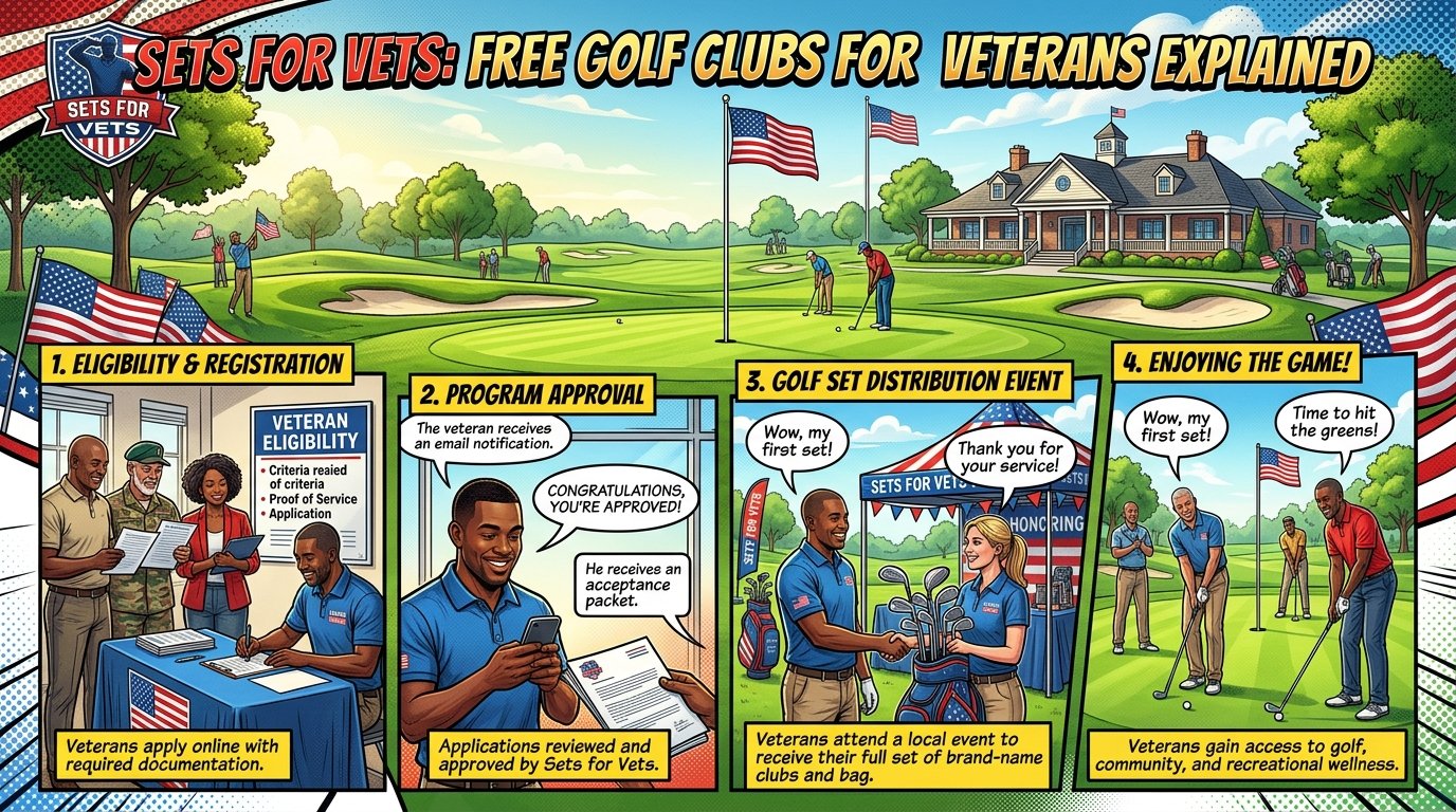 Sets for Vets: Free Golf Clubs for Veterans Explained