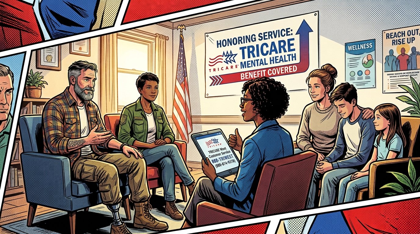 TRICARE West customer service phone number 888-TRIWEST displayed on screen