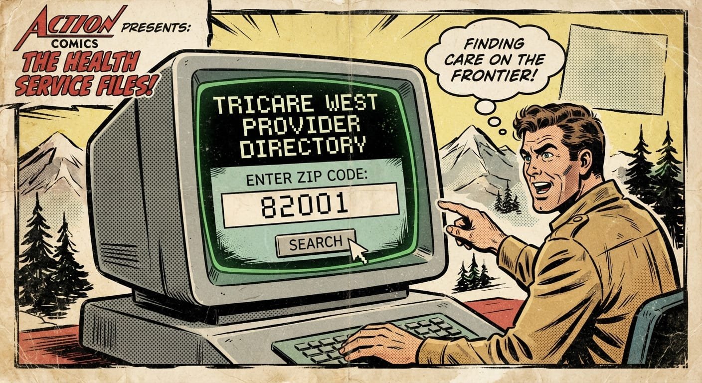 TRICARE West provider search Wyoming