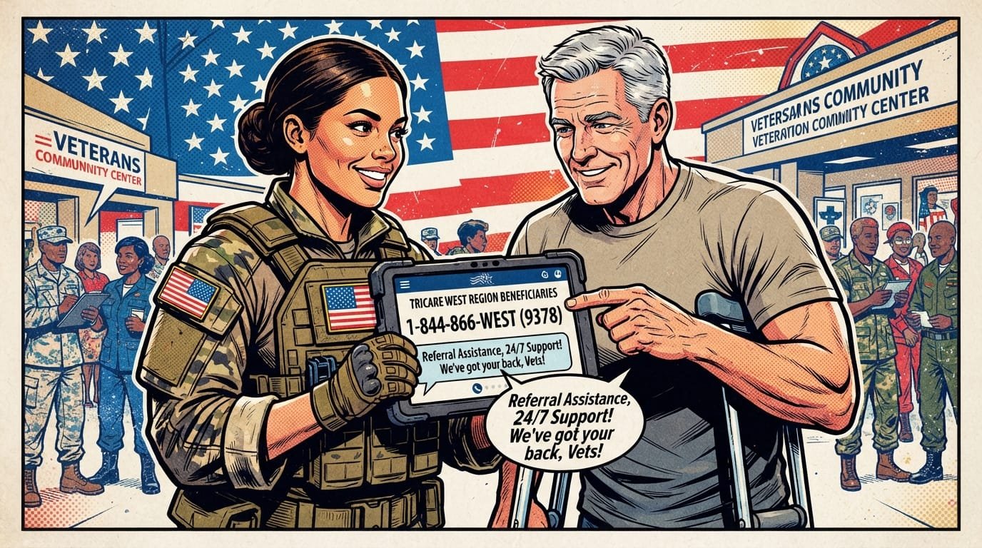 TRICARE referral phone number