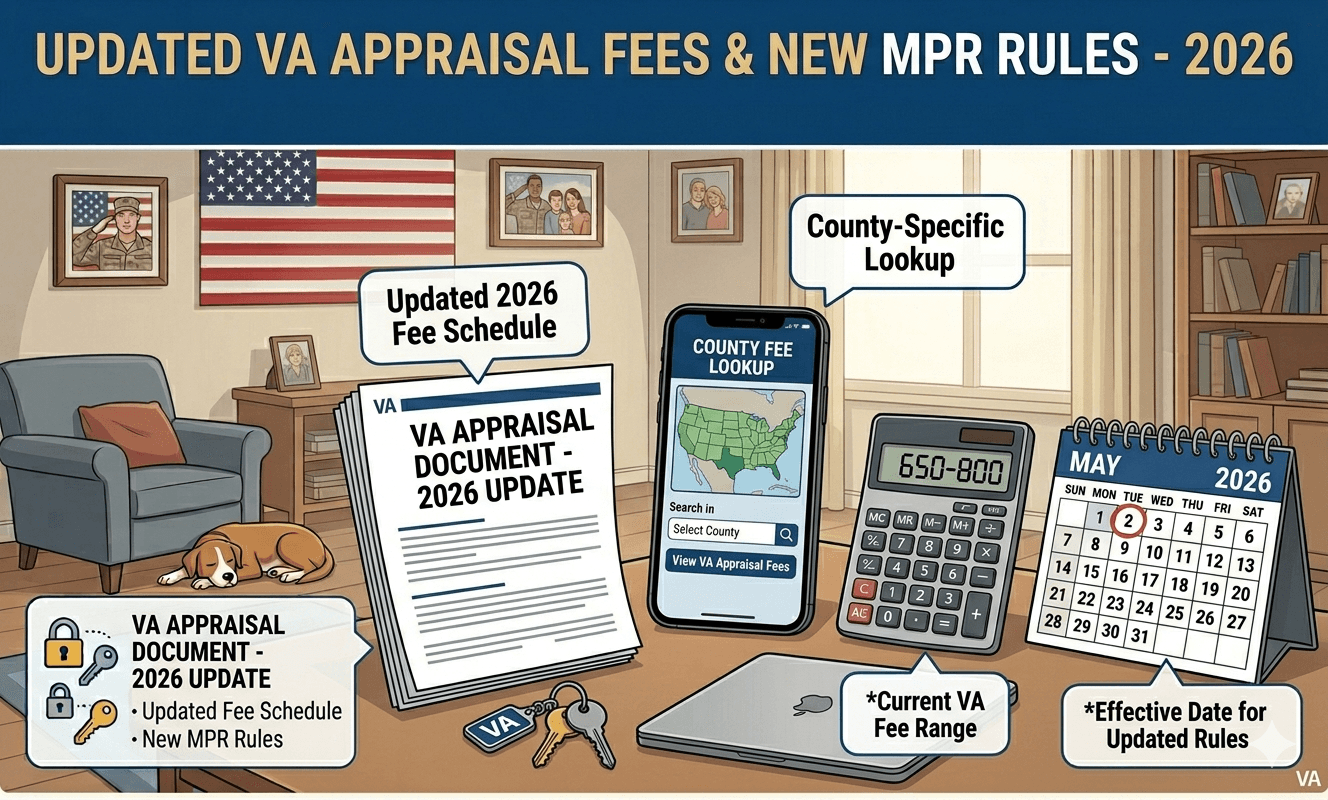 VA Appraisal Fee Schedule 2026