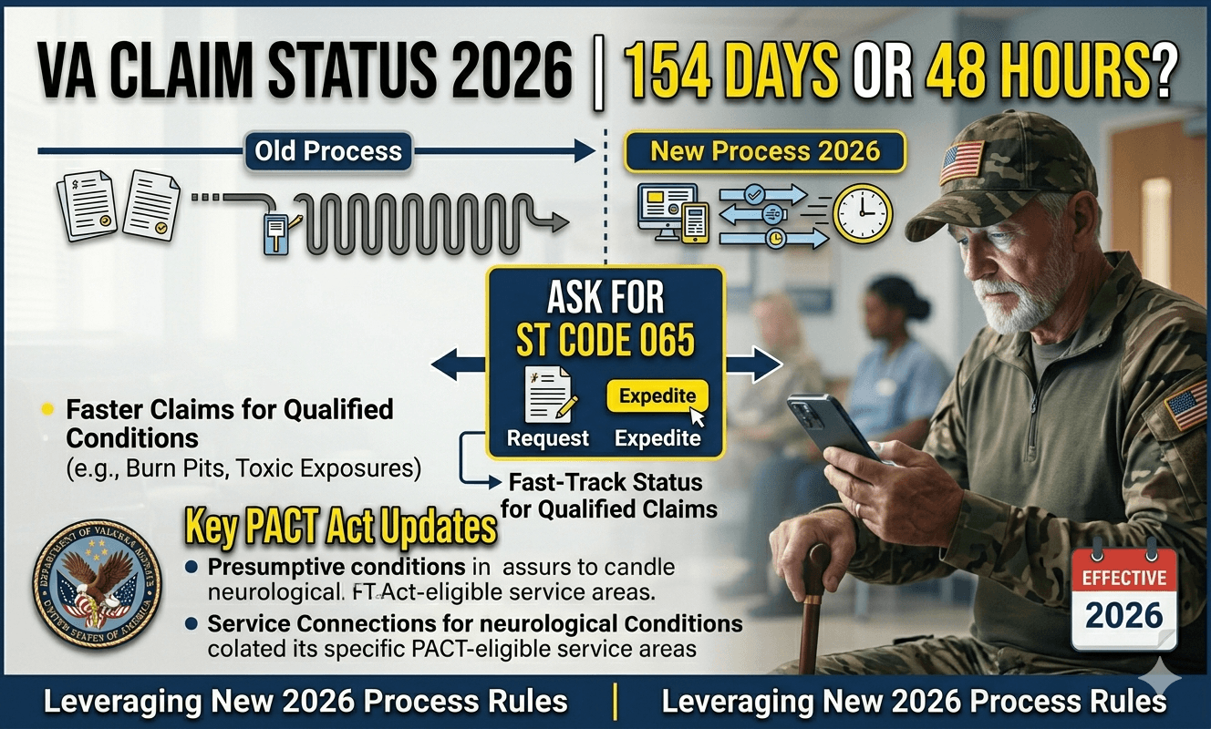 VA CLAIM STATUS 2026