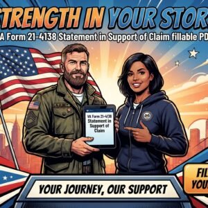 VA Form 21-4138 Statement in Support of Claim fillable PDF