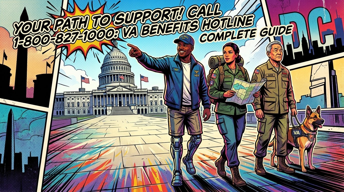 1-800-827-1000: VA Benefits Hotline Complete Guide