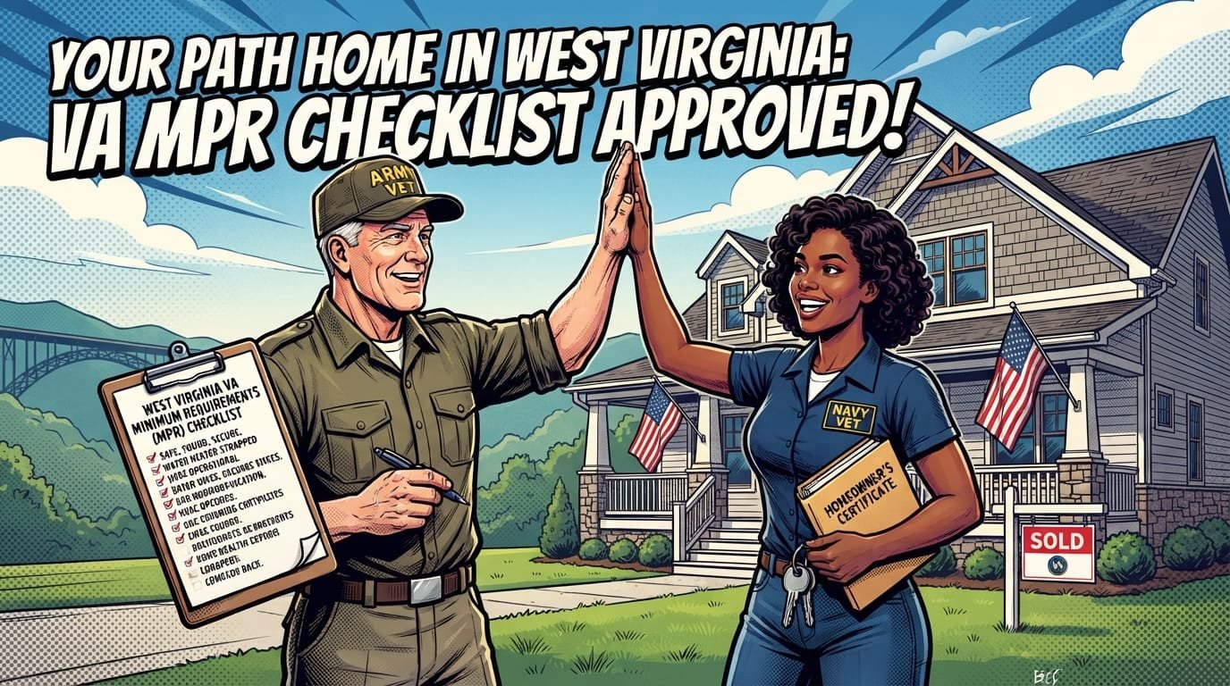 West Virginia VA Minimum Property Requirements checklist