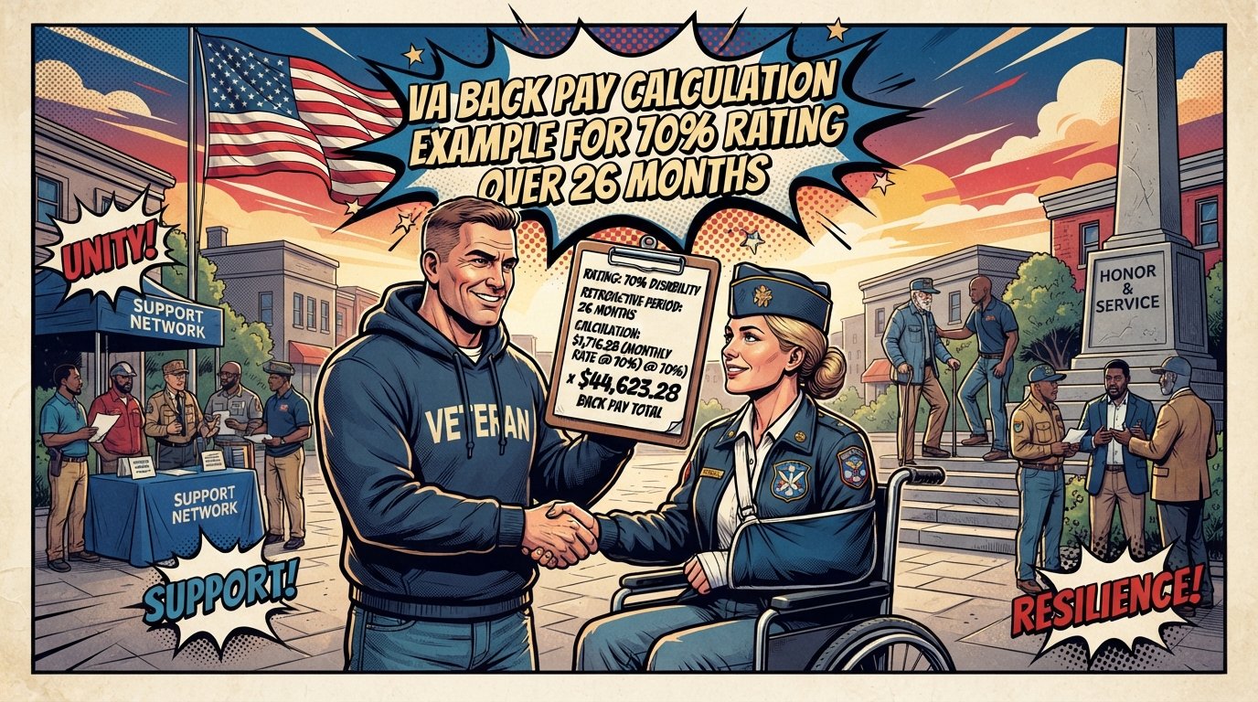 VA disability back pay calculator