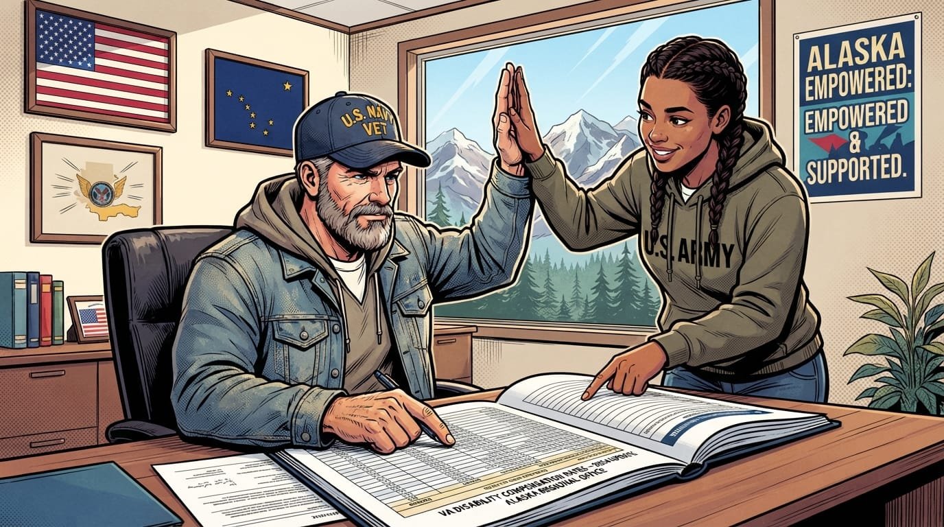 VA disability increase 2027 Alaska