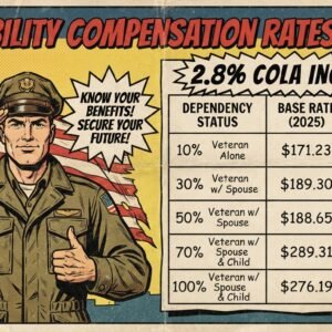 VA disability pay chart 2026