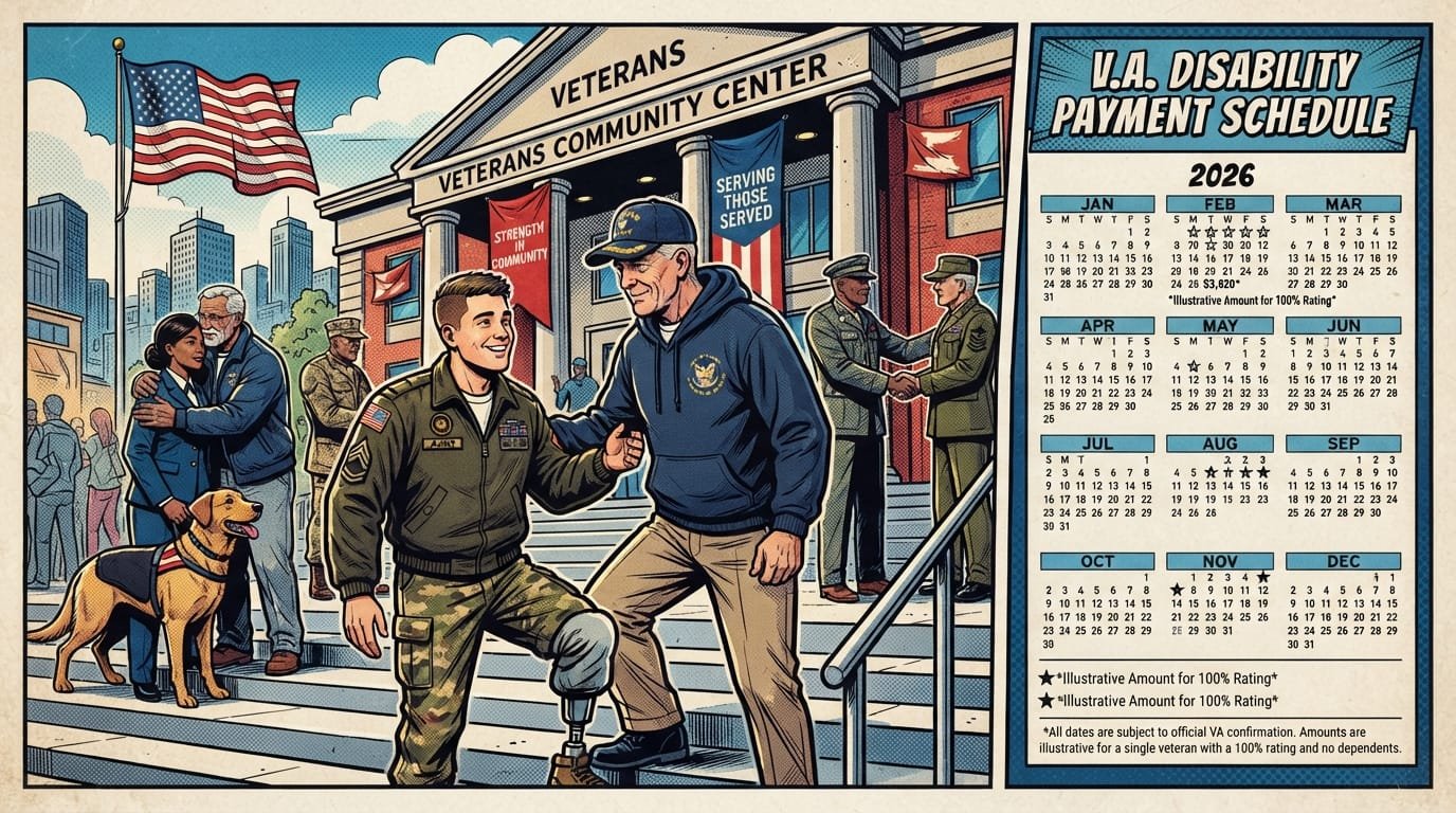 VA disability rates 2026 calculator