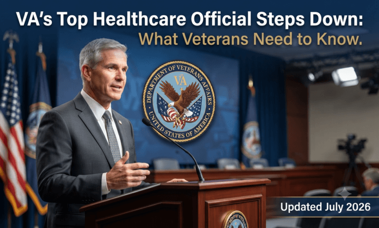 VA's Top Healthcare Official Steps Down: What 9 Million Veterans Need ...
