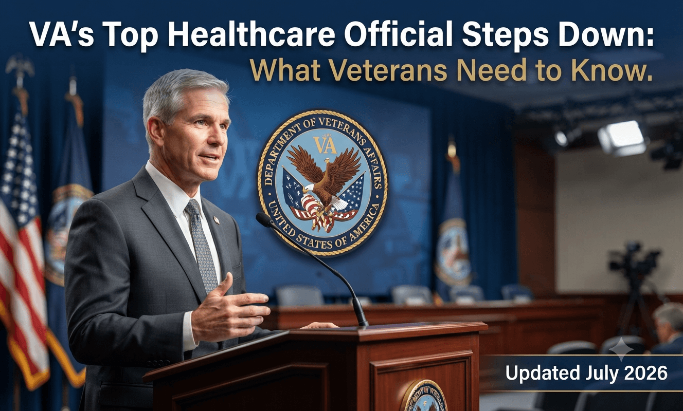 VA healthcare official stepping down
