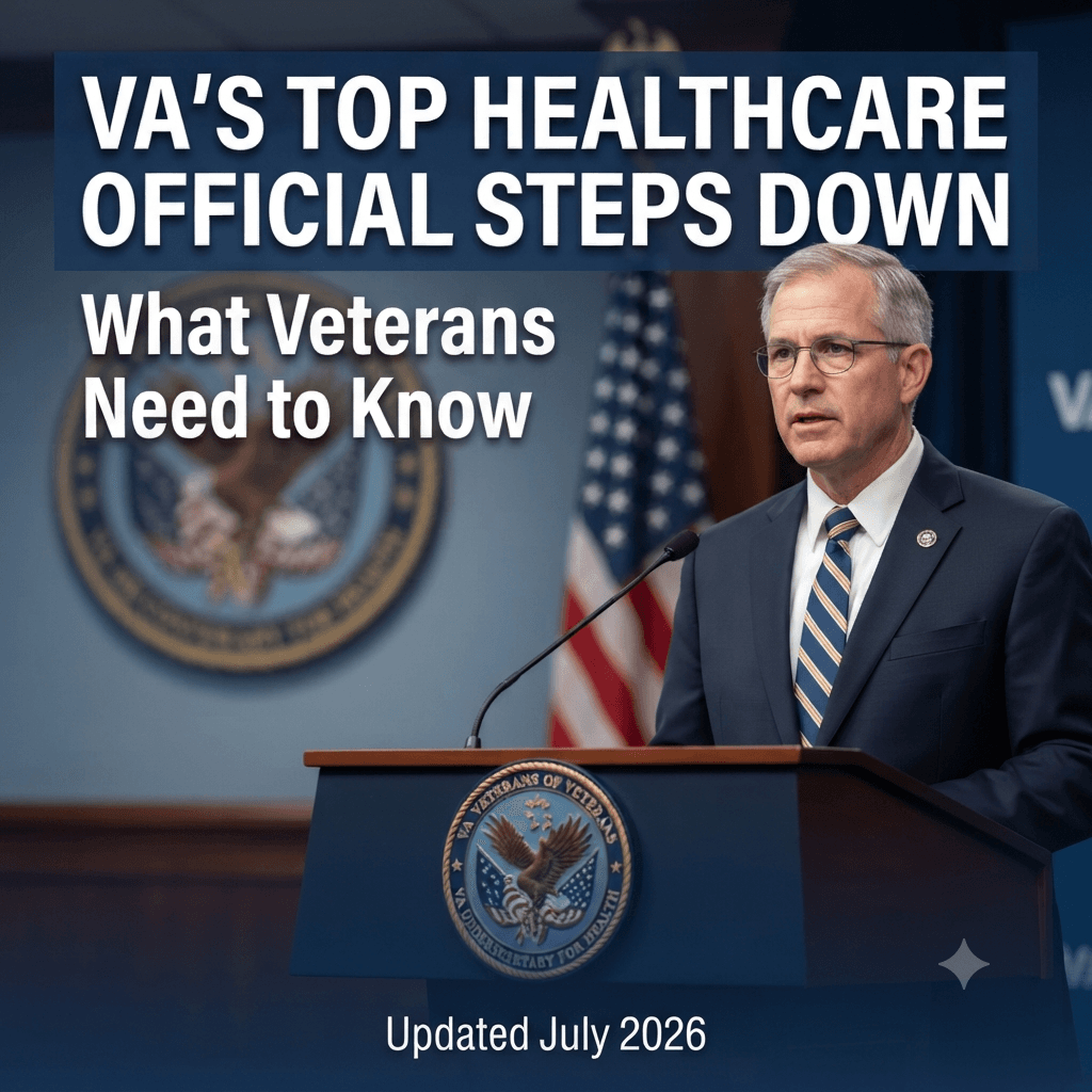 VA healthcare official stepping down
