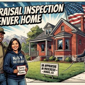 VA appraisal inspection of Denver home